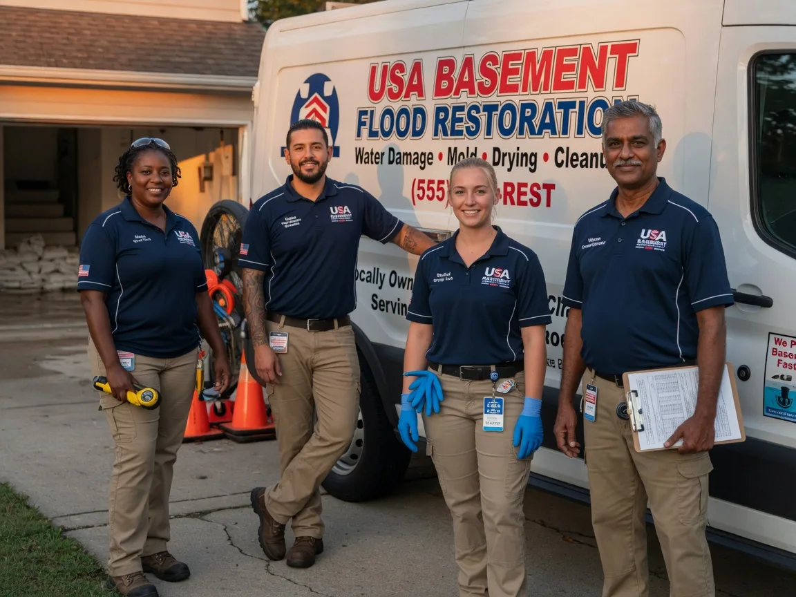 Basement Flood Cleanup company in Jumpertown, MS